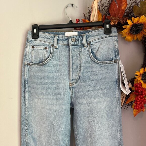 Boyish The DEMPSEY High Rise Slim Straight Stretch Jean Sz 25 in LA PORTA - Picture 3 of 12